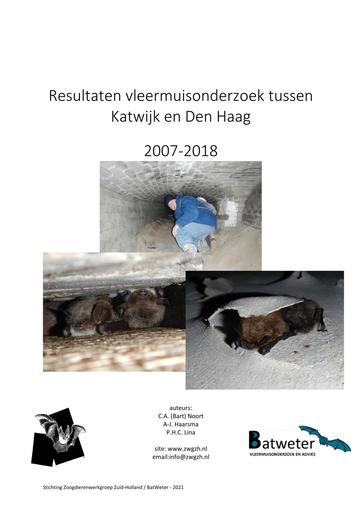 Resultaten vleermuisonderzoek tussen Katwijk en Den Haag 2007 2018